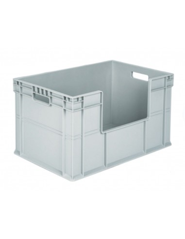 HP-3403 AVU Plastic Open Front Perforated Crate